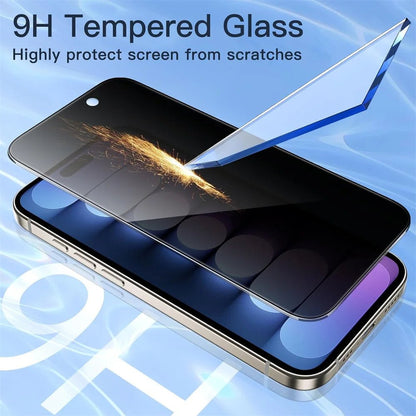 Anti - Spy Glass For iPhone 16 15 14 13 Pro Max Privacy Screen Protectors & Camera Protection Film For iPhone15 12 11 Pro mica - LOBI IG - SHOP