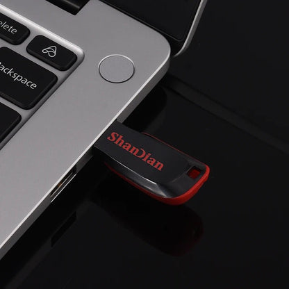 High - capacity speed USB Flash Drives 2.0 128GB 64GB Black Free Keychain Pen Drive 32GB Storage Memory Stick Mini Business Gift - LOBI IG - SHOP