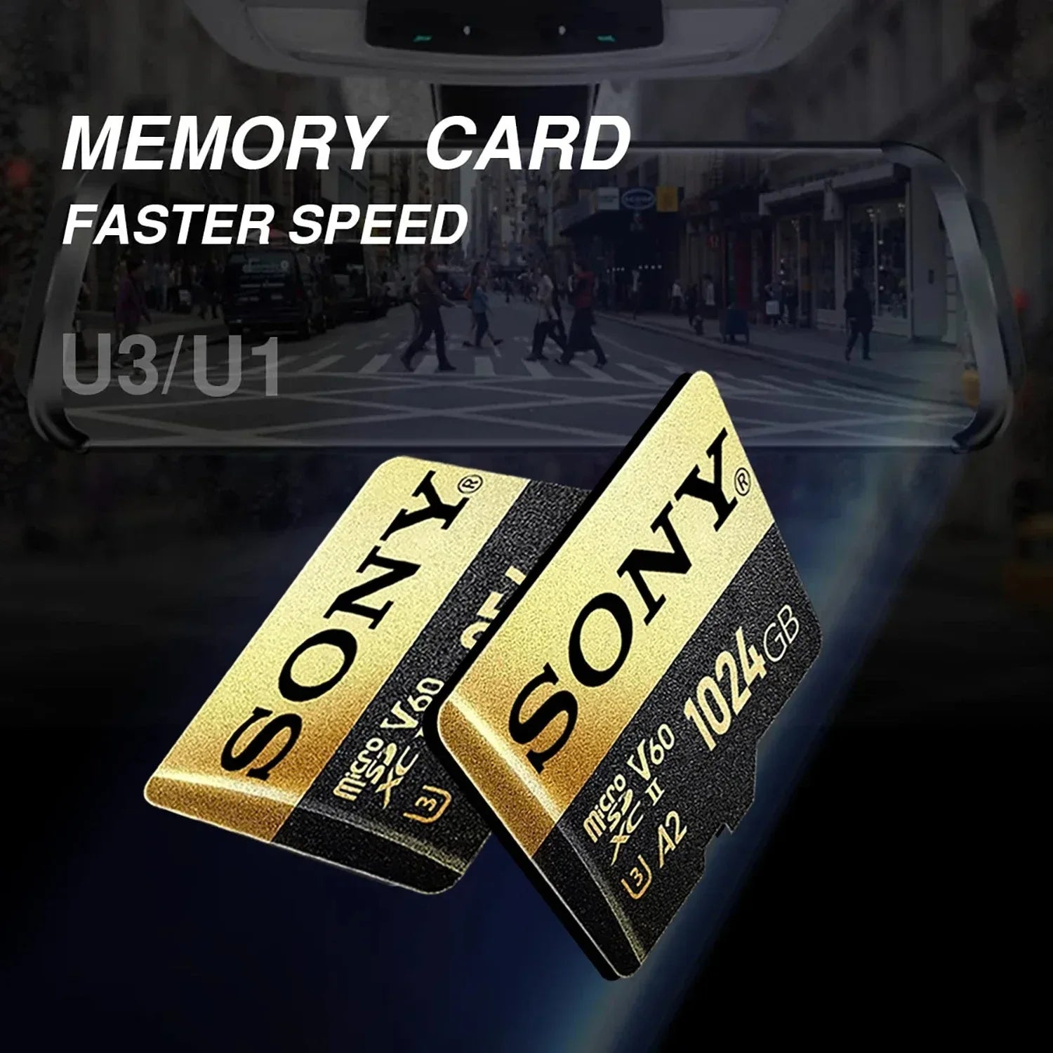 SONY Micro SD TF Card Mini 1TB Memory Card Class 128GB 256GB High Speed Cartao De Memoria Flash Memory TF Mecard C10 For Xiao Mi - LOBI IG - SHOP